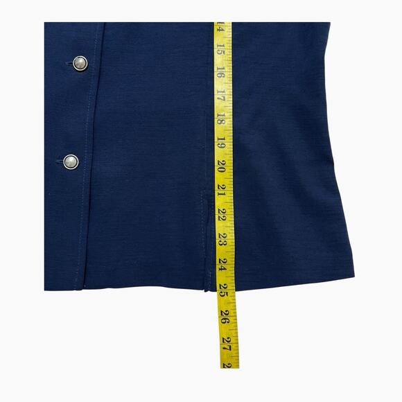 R K Originals Pant Suit 2 Piece Size 14 Blue Top Elastic Waist Pants Flowy Light - Picture 12 of 16